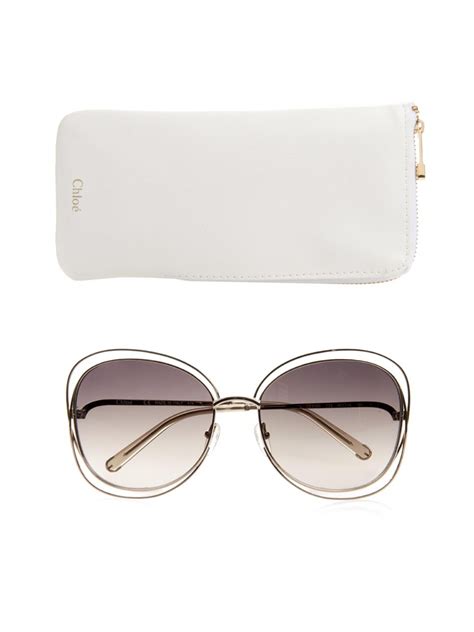 chloe carlina square sunglasses|Carlina sunglasses .